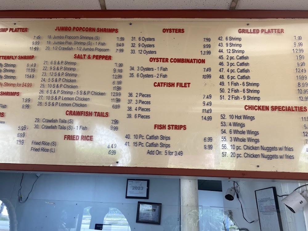 Kajun Seafood & Wings Menu image 4